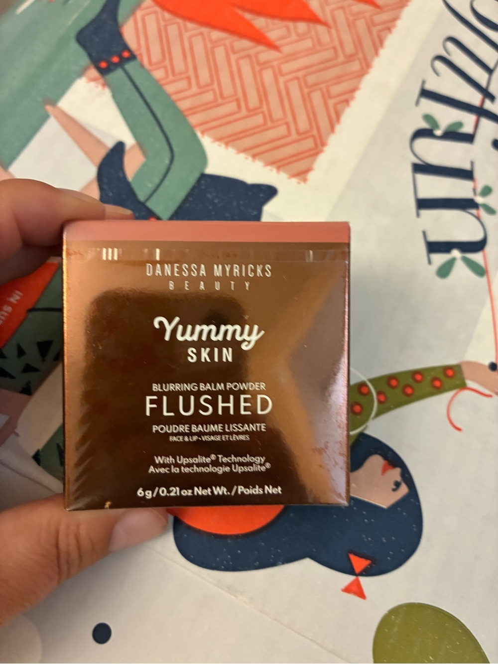 DANESSA MYRICKS BEAUTY Yummy Skin Blurring Balm Powder Flushed in Jubilee 6g